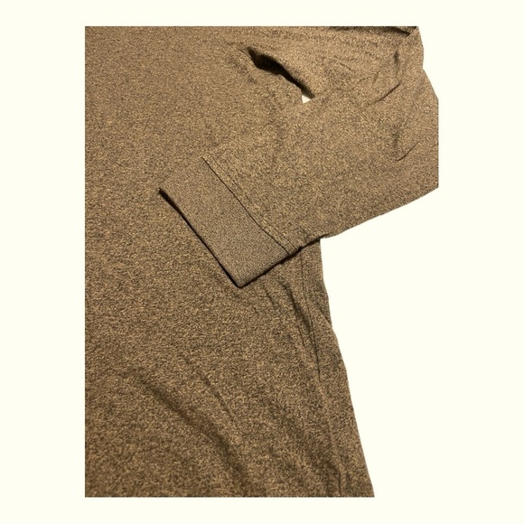 Tasso Elba Polo Shirt Men's Extra Large Brown Long Sleeve Knit - Picture 6 of 10